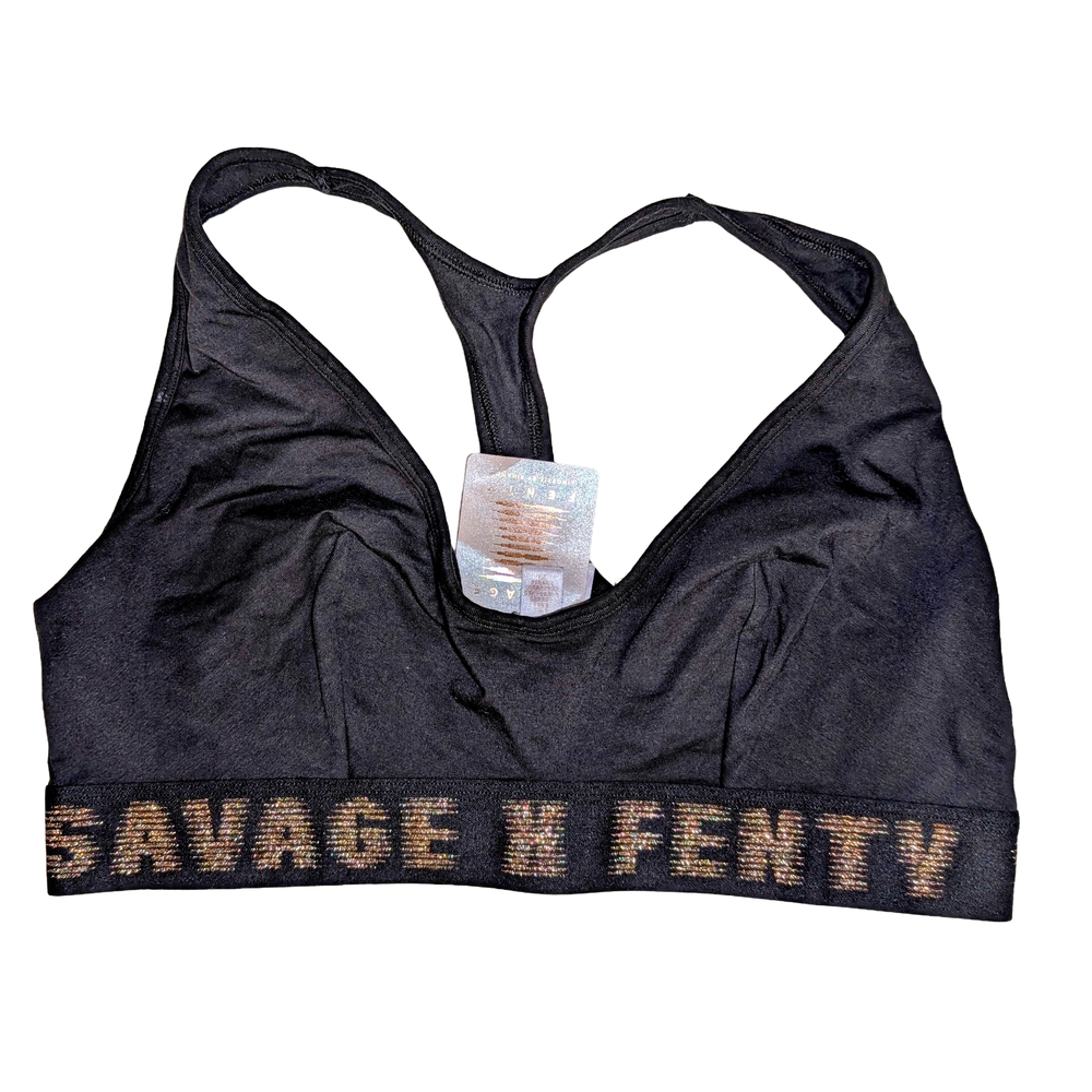 Savage X Fenty Black Sports Bra